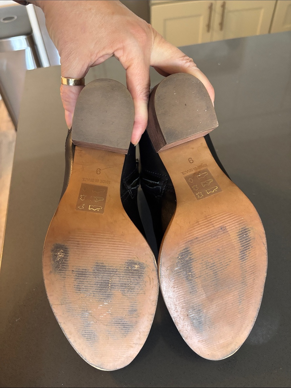 Madewell Womens Leather Booties - Picture 2 of 6